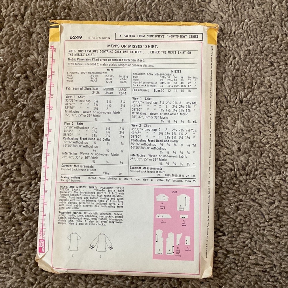 Vintage Lot of Sewing Patterns Lot #4 - Picture 5 of 13